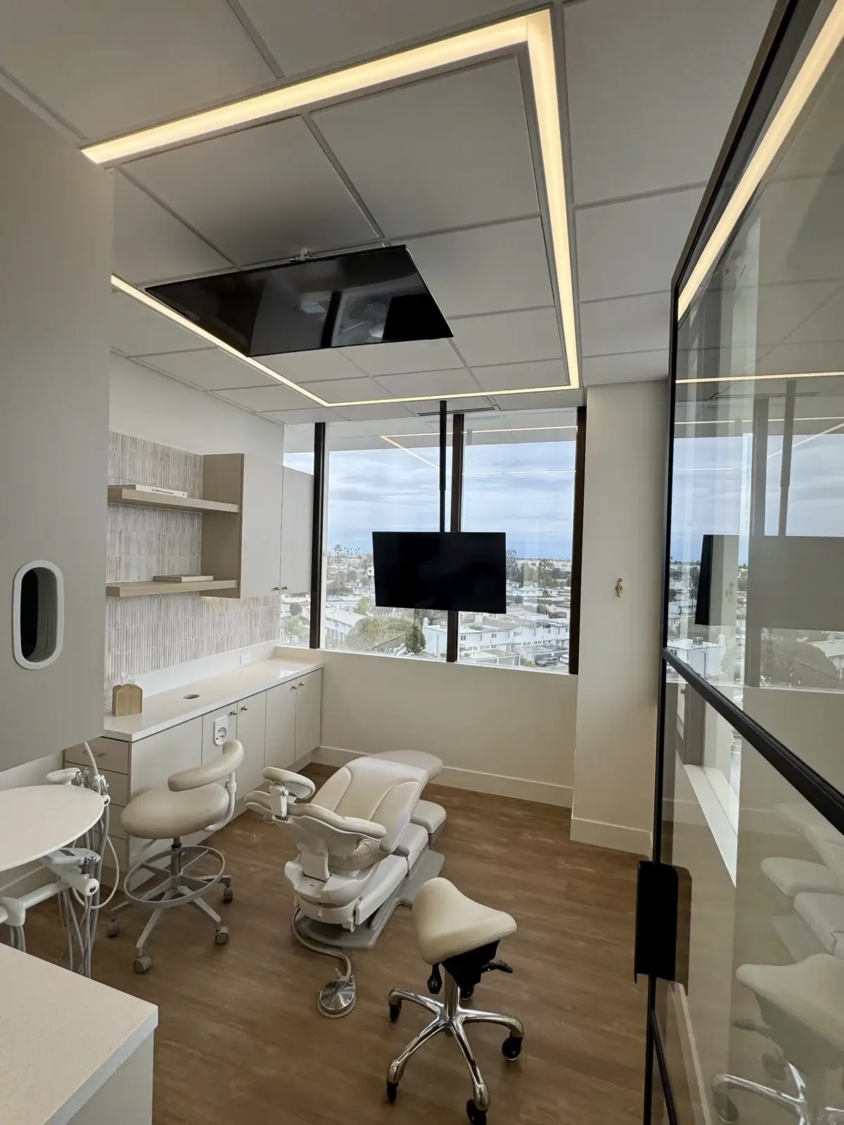 Salle de soins du Cabinet Dentaire Docteur Tazi Bouchra, Casablanca